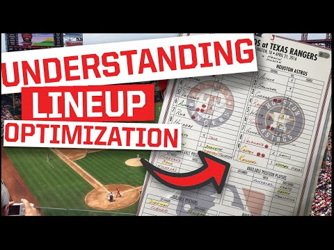 How to Build the PERFECT Baseball Lineup Using Stats
