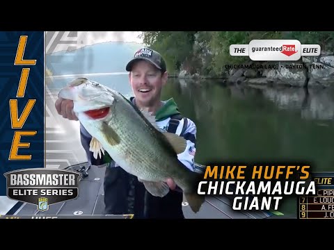 Mike Huff's Giant Chickamauga Bass (Final Day Bassmaster Elite Series)