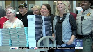 Bibles, gift bags given to inmates in New Hanover jail
