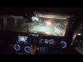 2024 MAHINDRA THAR POV NIGHT DRIVE GEARSHIFT POV DRIVE