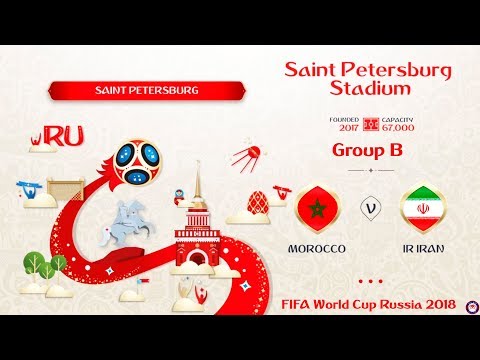 Morocco vs IR Iran - Group B | FIFA World Cup Russia 2018 | #MARIRN