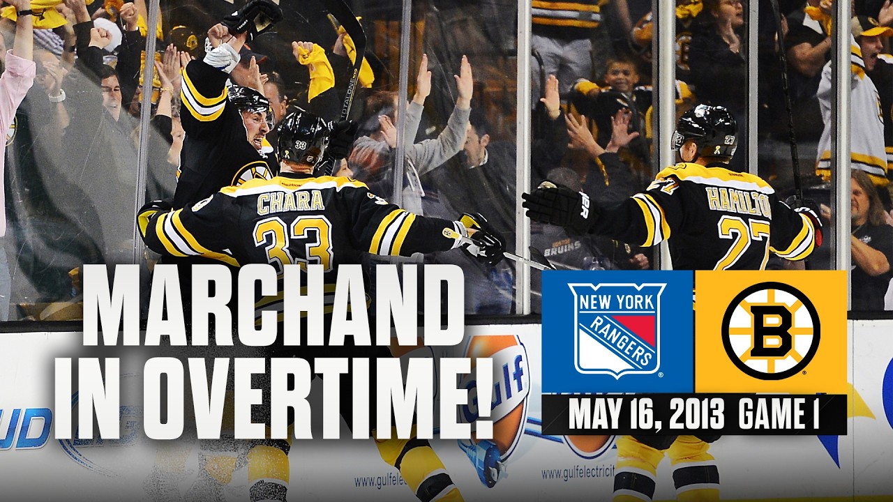 FULL REPLAY: Game 1 OT | Rangers vs Bruins | 2013 Stanley Cup Playoffs