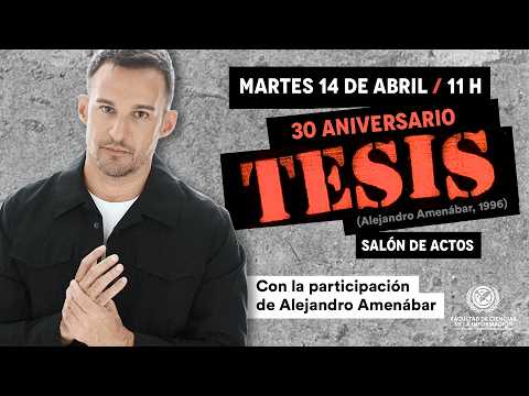 📹 30 Años de Tesis: Revelaciones del Thriller que Marcó al Cine Español