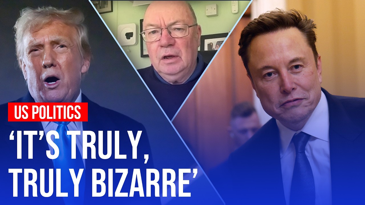 Musk says Trump will shut down $40bn 'lunatic-run' foreign aid agency | LBC