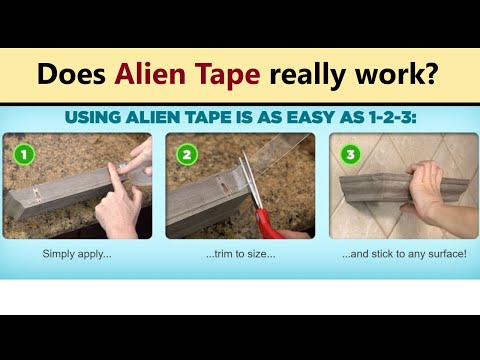 Alien tape - my opinion about nano-product from another planet! Reviews in the comments!