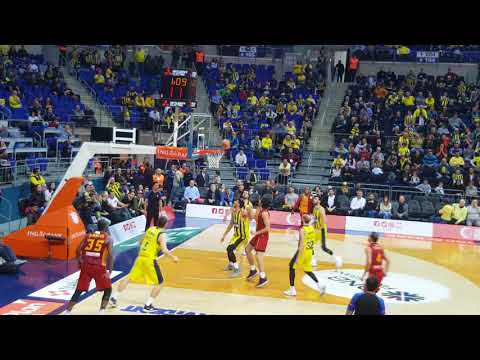 Maçın son bölümünden keyifli görüntüler / Fenerbahçe Doğuş - Galatasaray Odeabank
