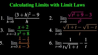Some Examples of Limits of Rational and Irrational Functions #maths #education #science #physics