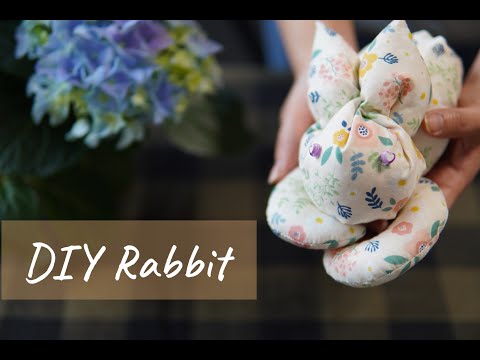 Easy Easter Rabbit | DIY Easter Bunny | How to Sew a Rabbit Doll