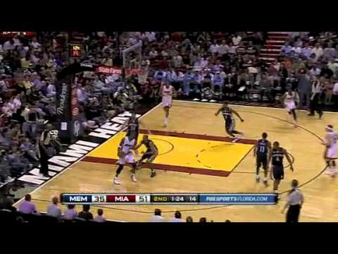 Miami Heat vs Memphis Grizzlies (118 - 85) Saturday, March 12, 2011