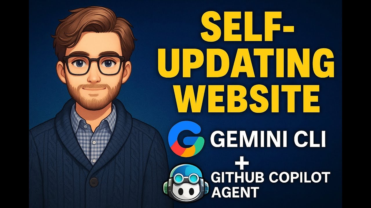 Can I Build a Self-Improving Website with Gemini CLI & GitHub Copilot Agent?