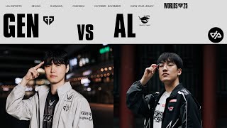 GENG vs AL, FINALE AVANT L'HEURE ? (WORLDS 2025)