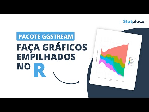 Pacote ggstream: Construa gráficos empilhados no R