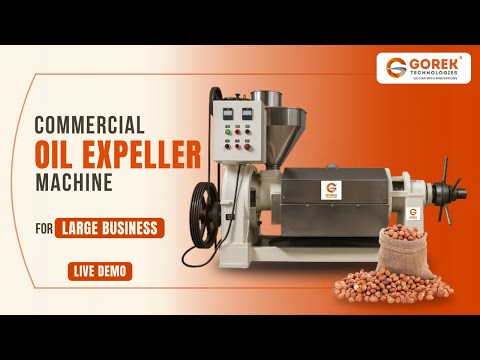 Cold Press Expeller machine