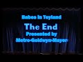 The End Presented By Metro Goldwyn Mayer 1961