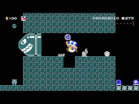 Stay FAT in a Cave by Toad make 🍄 Super Mario Maker 2 ✹Switch✹ #auc