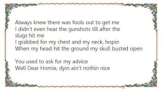 Ice-T - Dear Homie Lyrics