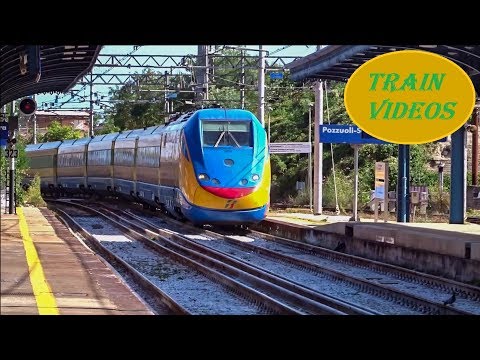 ETR 500 "Dia.Man.Te" e "Aiace" sul passante ferroviario di Napoli