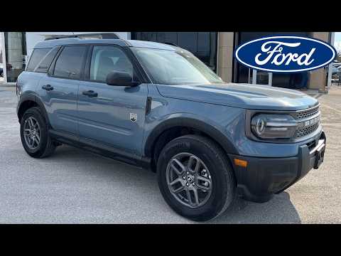 2025 Ford Bronco Sport Big Bend 4x4 in Gray for sale at Boyer Ford Lincoln (Bobcaygeon) Ltd. in Kawartha Lakes, ON