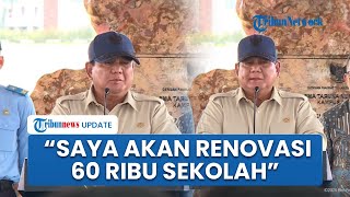 Prabowo Canangkan Renovasi 60 Ribu Sekolah, Fokus Peningkatan Mutu Pendidikan Nasional