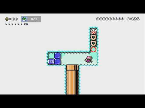 【One Screen Puzzle】お助けクリボー by さとったひと - Super Mario Maker 2 - No Commentary 1bv