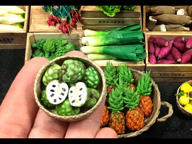 Vídeo relacionado con Cayway 48 piezas de frutas en miniatura de micropaisaje, mini fruta de resina, resina falsa, mini accesorios para manualidades, jardín zen, decoración de micropaisajismo