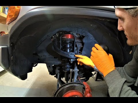 FJ Cruiser 3\" Lift Kit Install