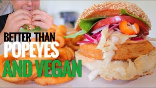 Gardein Vegan Chicken Sandwich Recipe and Review - healthy recipe channel