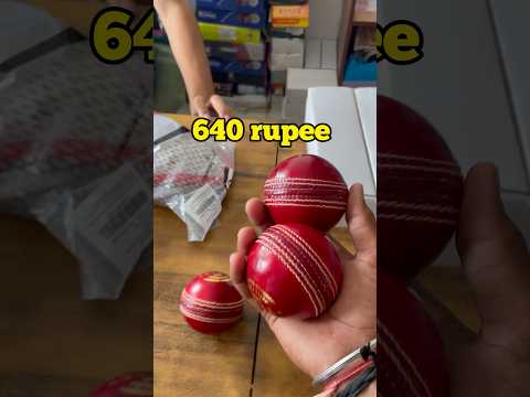 Two leather balls for Rs 640.🏏 #cricket #cricketvideo #minivlog #mini #shorts #vlog #vlogger #ipl