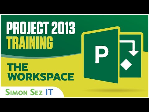 Microsoft Project 2013 Tutorial The Workspace