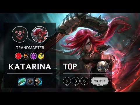 Katarina Top vs Pantheon - TR Grandmaster Patch 10.5