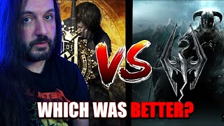 Skyrim vs KCD a retrospective comparison