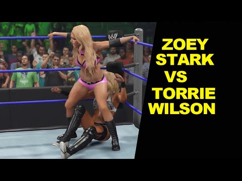 WWE 2K23 Zoey Stark vs Torrie Wilson - Extreme Rules Match