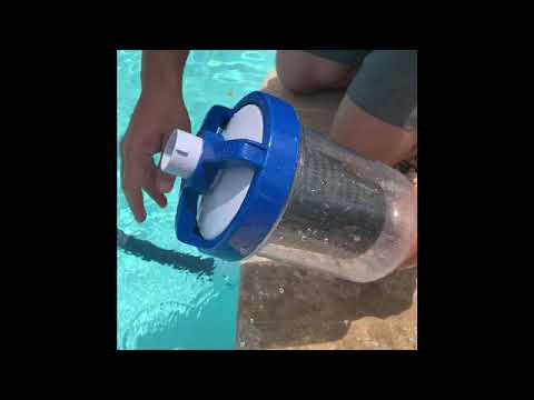 MyBlueDucky -Cleaning Pool Vac Leaf Canister