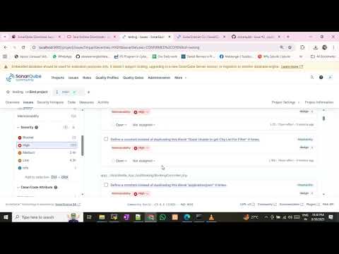SonarQube code review using Sonar CLI | SonarScanner Tutorial | Download SonarScanner