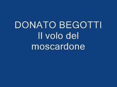 DONATO BEGOTTI-Il volo del moscardone (STUDIO VERSION)