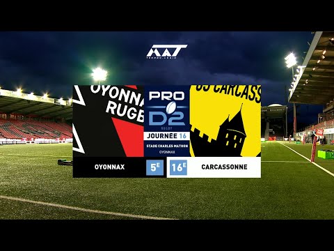 J16 PRO D2 25-26 - Oyonnax vs Carcassonne, le résumé