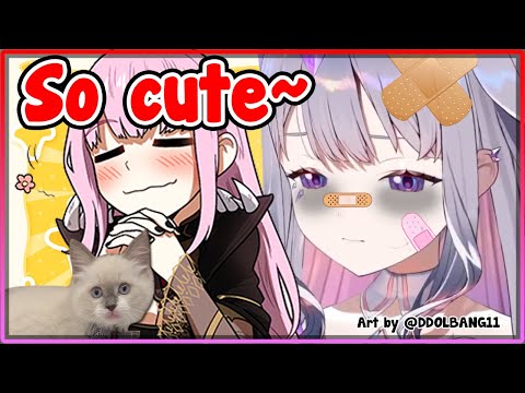 Calli is totally unaware of how deadly Biboo's John cat is