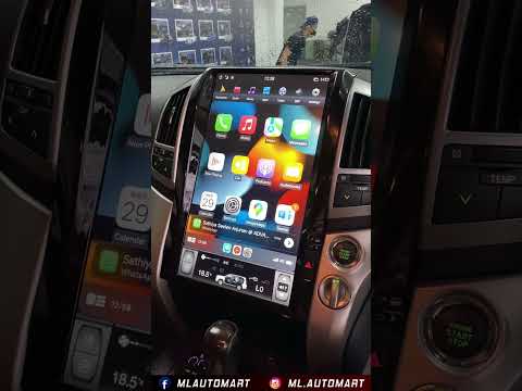 Wireless Apple Carplay on Land Cruiser LC200