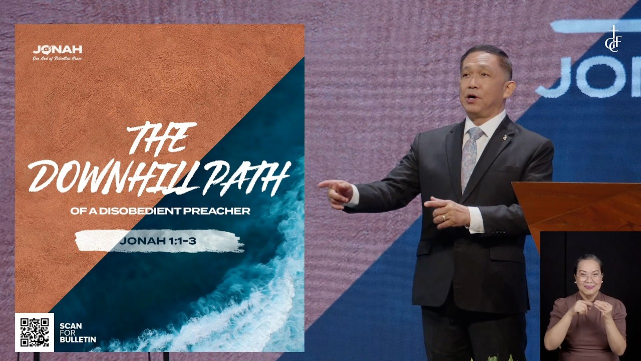 Sunday Sermon • Jonah 1:1-3 • The Downhill Path of a Disobedient Preacher