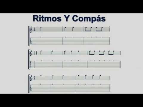 Ritmo y Compas Musical en la Guitarra para principiantes.
