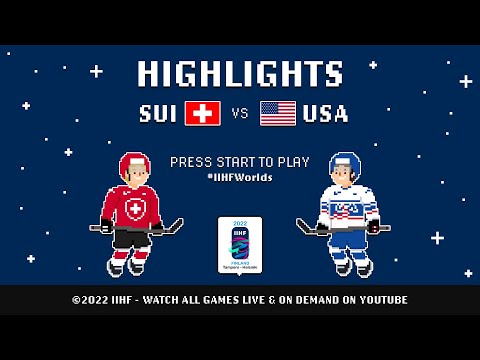 Highlights | Switzerland vs. USA | 2022 #IIHFWorlds
