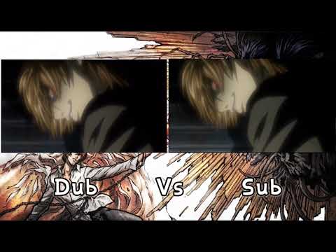 Light Yagami's laugh Dub vs Sub
