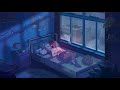 24/7 - lofi sleep, lofi rain💤 beats to relax at night - music for insomnia, anxiety, peaceful dreams