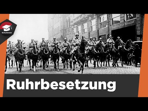 Ruhr occupation 1923 simply explained - cause, course, consequences - Ruhrkampf summary explained!