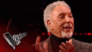 Sir Tom Jones Belts Out Great Balls of Fire! | The Voice UK 2017
