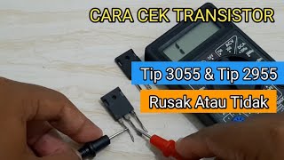 Download lagu CARA CEK TRANSISTOR TIP 3055 & TIP 2955 Bagus Atau Tidak mp3