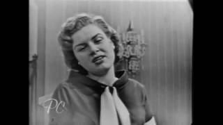 Patsy Cline  Walkin&#39; After Midnight (rare video 1957)