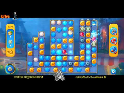 Fishdom level 8476, 8477, 8478, 8479, 8480 / Фишдом уровень 8476, 8477, 8478, 8479, 8480