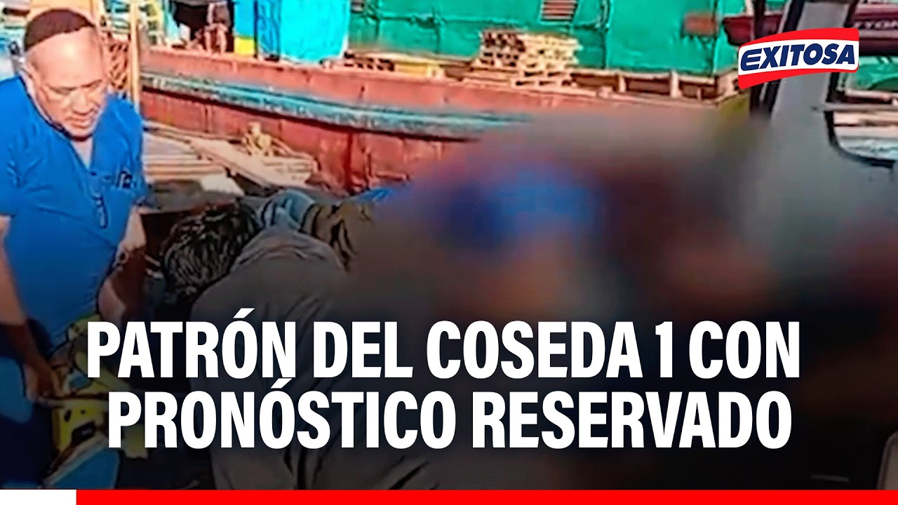 🔴🔵Patrón de embarcación remolcadora Coseda 1 continúa en UCI y con pronóstico reservado