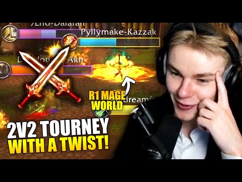 I Made A 2v2 Arena Tourney And BANNED ALL Healers! (1 MILLION GOLD)